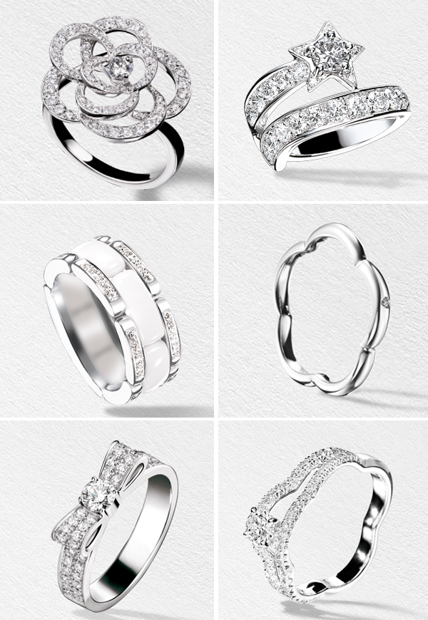 chanel wedding rings