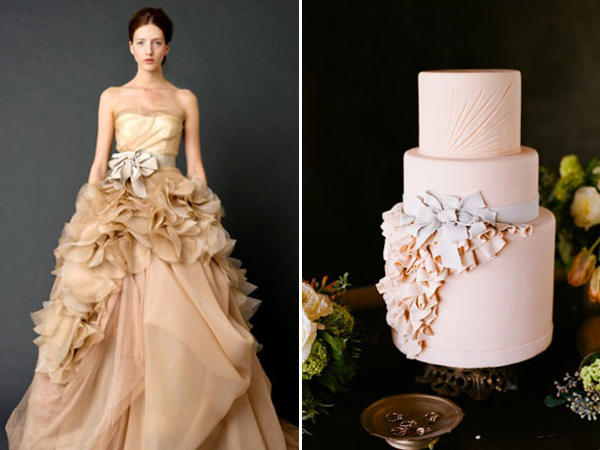 01-Vera Wang gown inspired cake by Cupcakes Couture