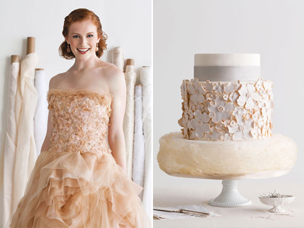 17-Vera Wang dress and cake by Cakes to Remember