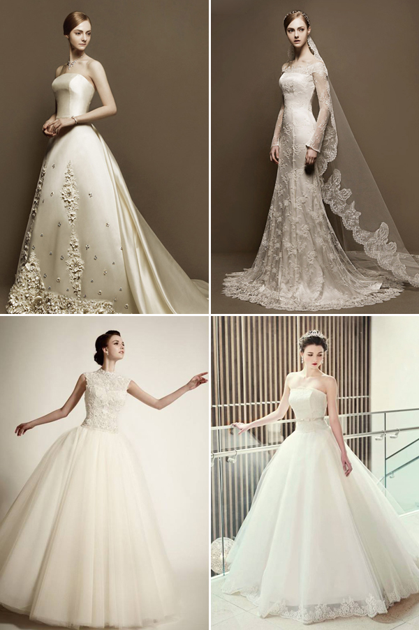 wedding dress korean style
