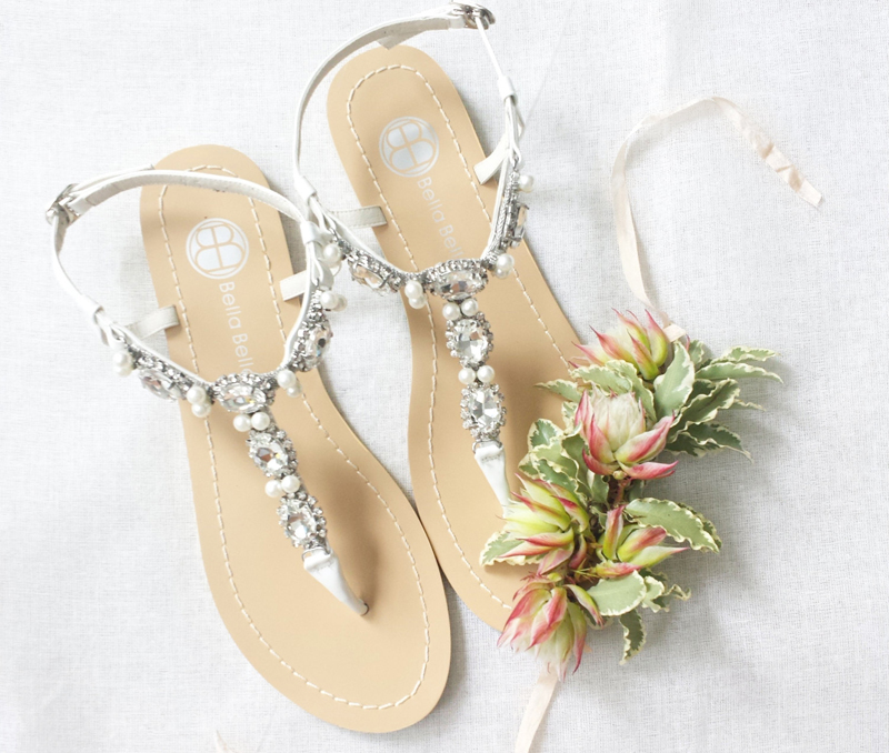 04-Bella Belle Shoes Pearl Wedding Sandals