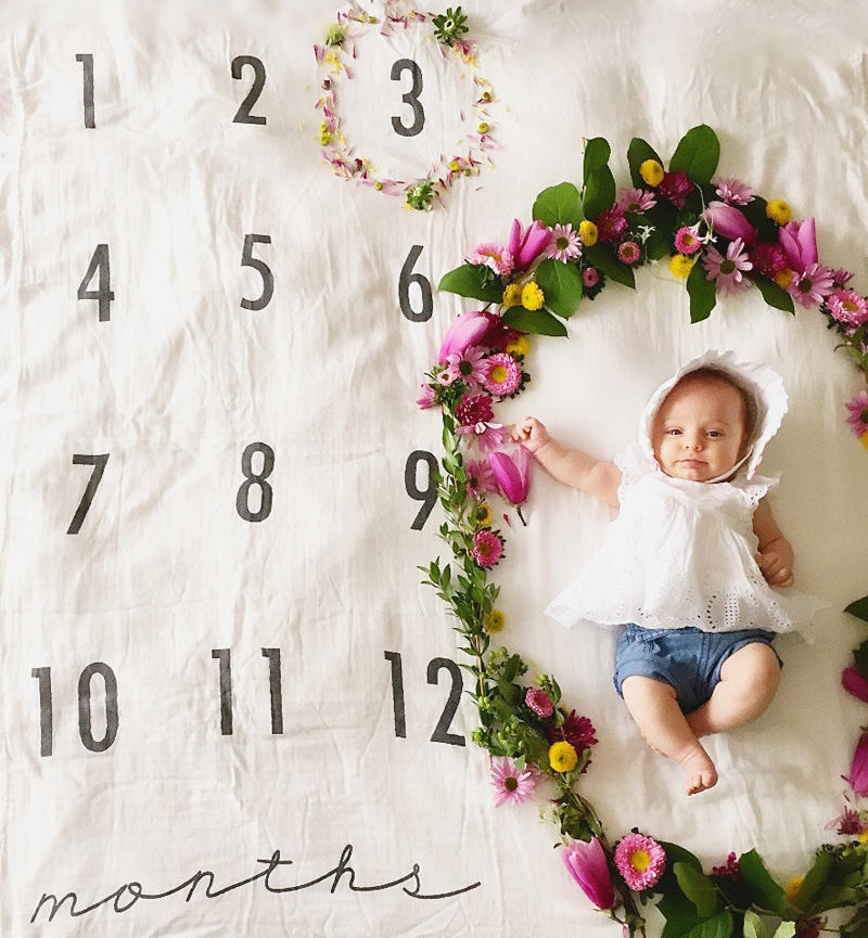 02-Baby Monthly Milestone Blanket (2)