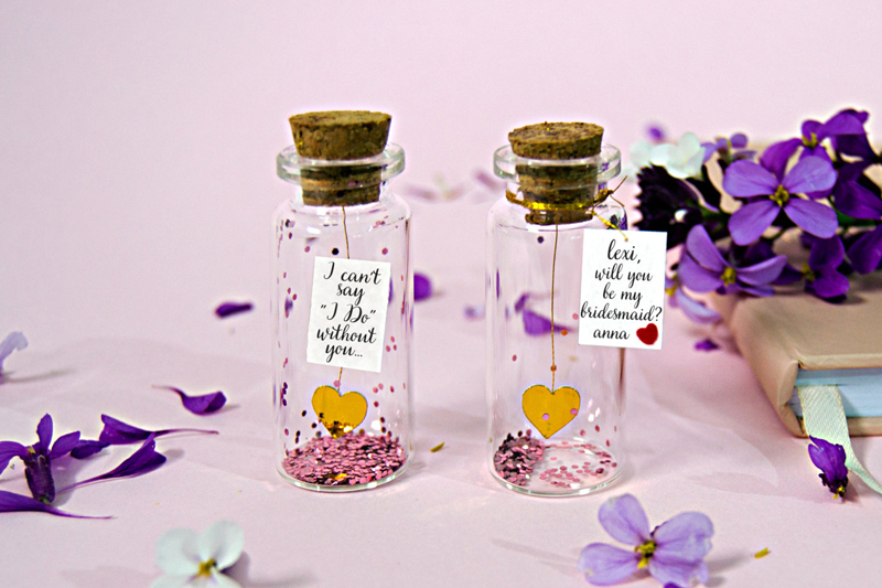 08-I Can't Say I Do Without You Glitter Bottle