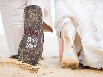 Matching Feet! 21 Creative Matching Wedding Shoes