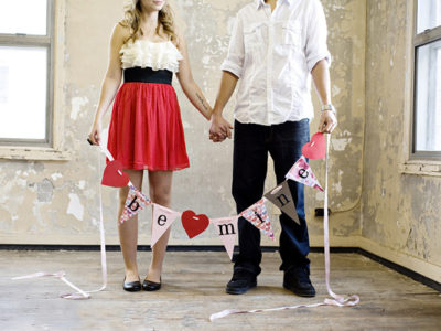 Creative Valentine’s Day Styled Engagement Sessions