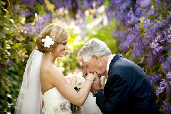 father-daughter dance, emotions run high for both the bride and her father ...