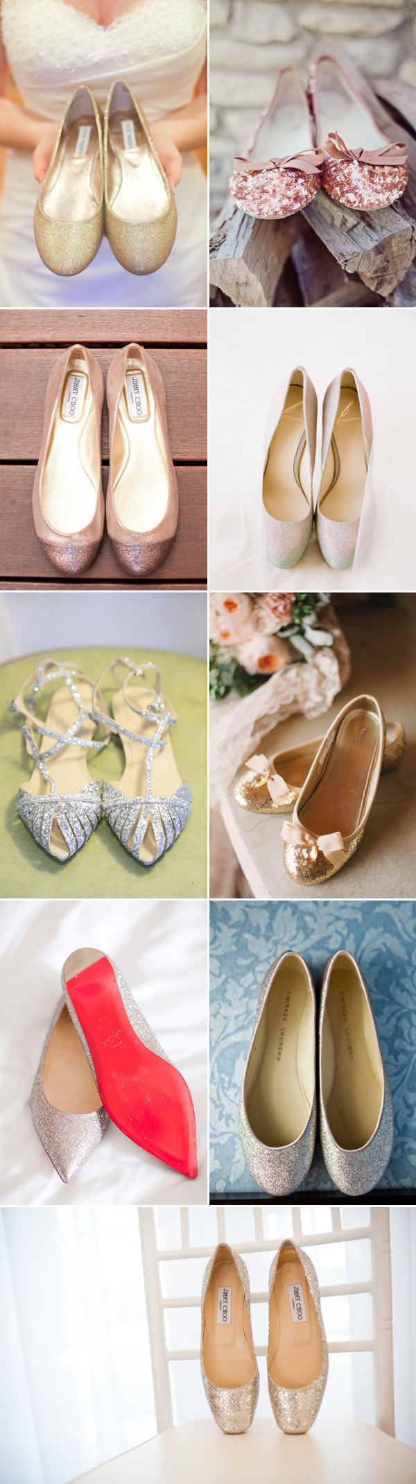 Comfort without Sacrificing Style! 27 Pairs of Gorgeous Bridal Flats ...