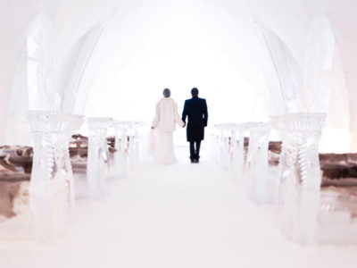 Ice Chapel Wedding from White Photographie