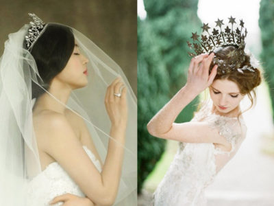 Here Comes the Princess! 23 Stunning Bridal Tiara Looks!