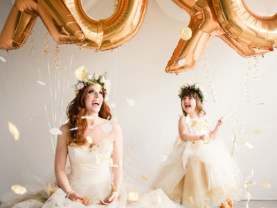 Sweet Glitter Tea Party Styled Shoot (From Kathryn Bass Bridal)