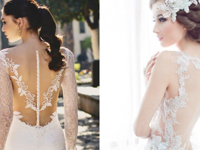 Blooming Lace! 25 Beautiful Wedding Dresses with Floral Lace Details!