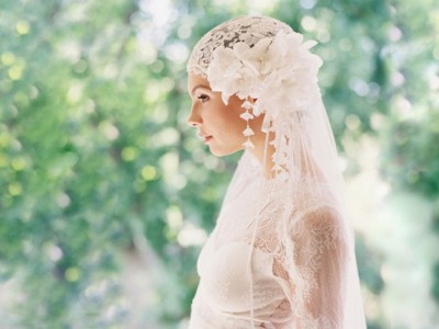 20 Beautiful Wedding Veils with Romantic Lace Details!