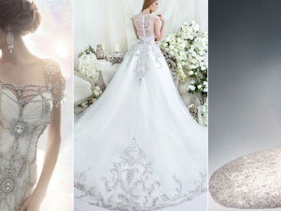 Cinderella’s Dream-Come-True! 23 Seriously Stunning Wedding Dresses with Crystal Beading