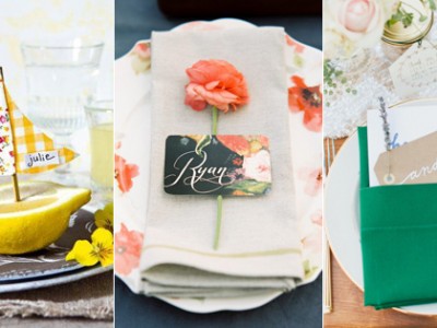 20 Cute Ways to Present Place Cards for Your Summer Wedding