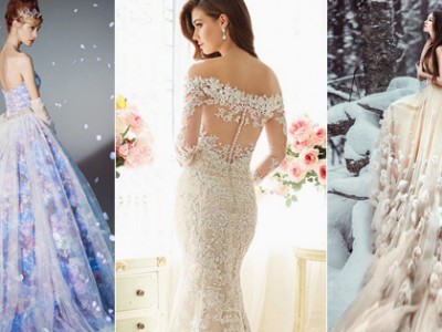 Ice Queen Style! 25 Stunning Wedding Dresses For Winter Wonderland!