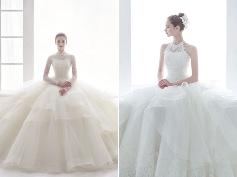 The Modesty Trend! 27 Timeless Wedding Dresses with Graceful High ...