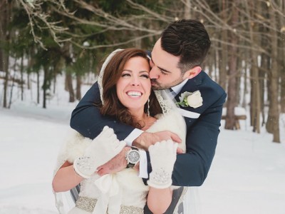 Winter Barrie Country Club Wedding from Rowell Photography