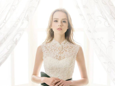The Modesty Trend! 27 Timeless Wedding Dresses with Graceful High Necklines!