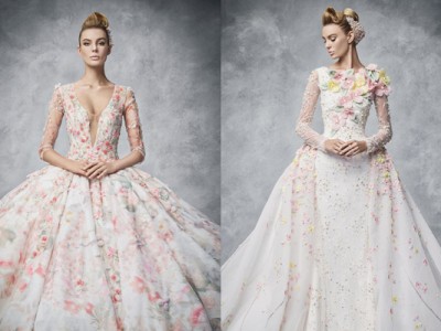 22 Gorgeous Floral Wedding Dresses Blooming with New Details!