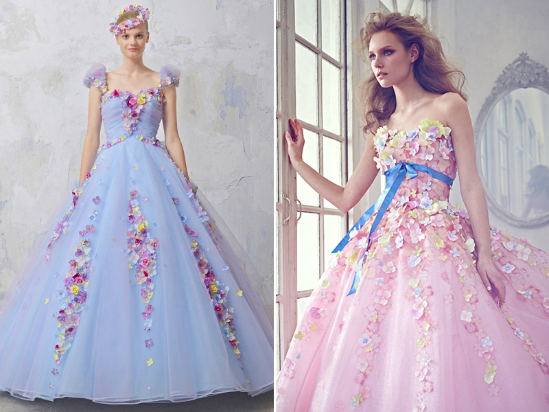 The Real Princess-worthy Combination - 18 Stunning Gowns in Pink + Blue ...