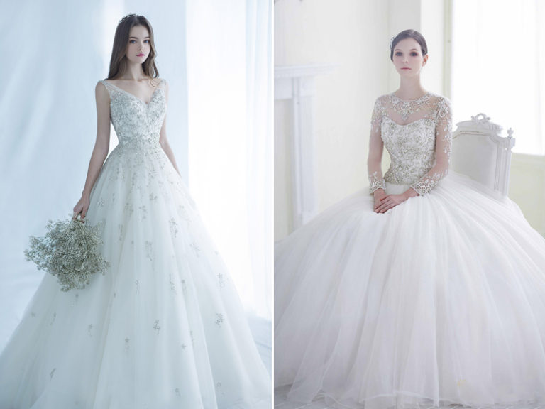 30 Jaw-Droppingly Beautiful Beaded Wedding Dresses with Glamorous ...