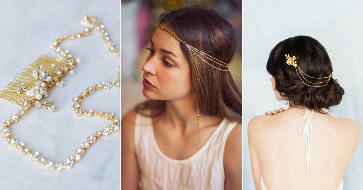 Goddess Headpiece! 21 Timelessly Beautiful Bridal Hair Chains! - Praise  Wedding