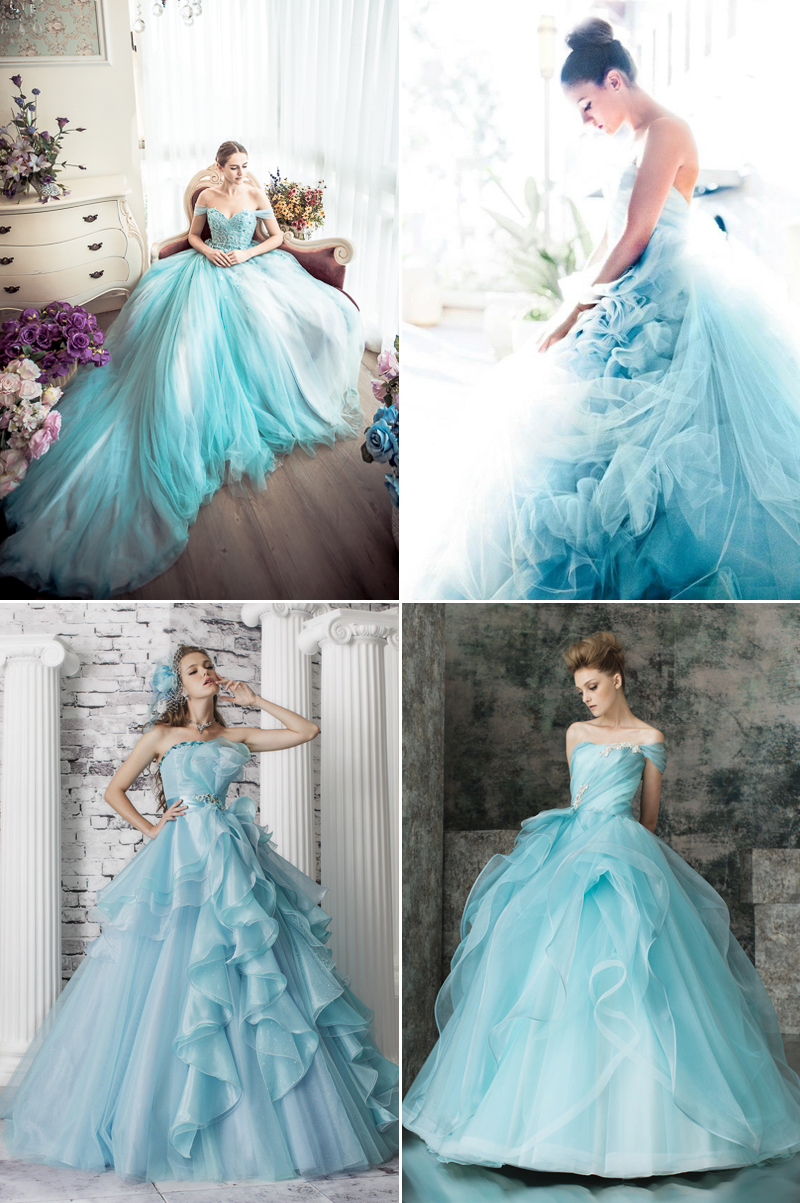 The Ultimate Collection of Something Blue! 30 Dreamy Blue Gowns You'll Fall  In Love With! - Praise Wedding