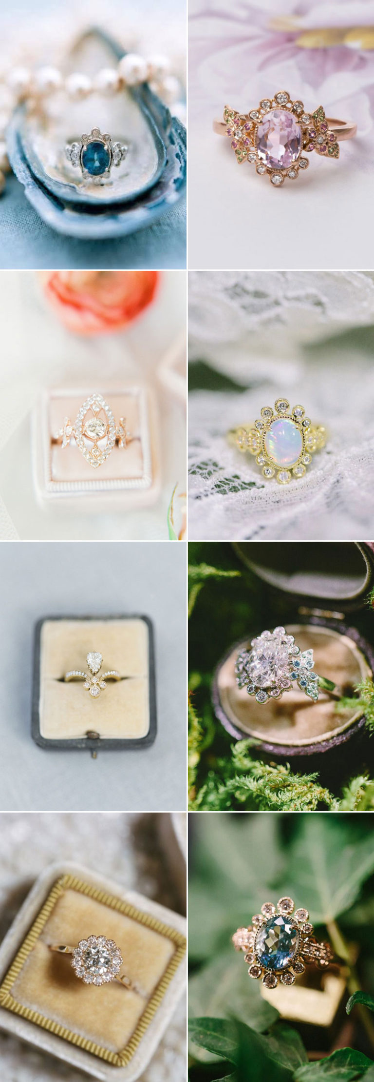 A Classic Never Goes Out of Style! 28 Antique Engagement Rings We Love ...