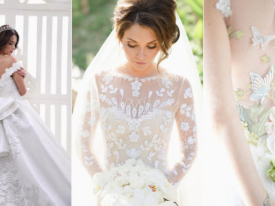 17 Distinctly Stunning Wedding Dresses with Breathtaking Patterns!