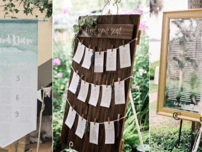 32 Creative Reception Seating Chart and Place Card Ideas Your Guests Will Love!