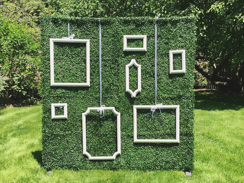 18-ivy-wall-backdrop-with-hanging-frames