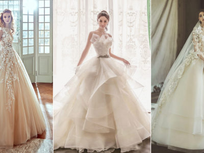20 Ultra Romantic Wedding Dresses With a Dash of Sweet Modern Twist