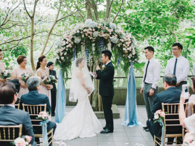 Romance and Style Come Together for This Blue-Hued Wedding!