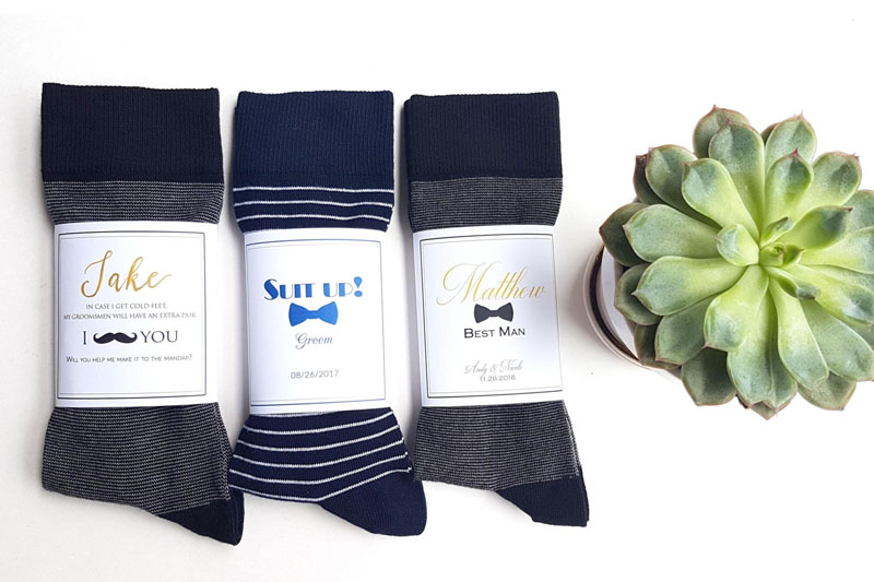 19-Set of 2 Personalized Socks