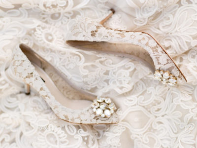 Say Yes To Lace! 18 Timelessly Romantic Lace Wedding Shoes!