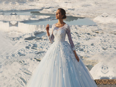 A Perfect Fusion of Sweetness and Elegance! 20 Lovely “Half Sweet” Wedding Dresses!