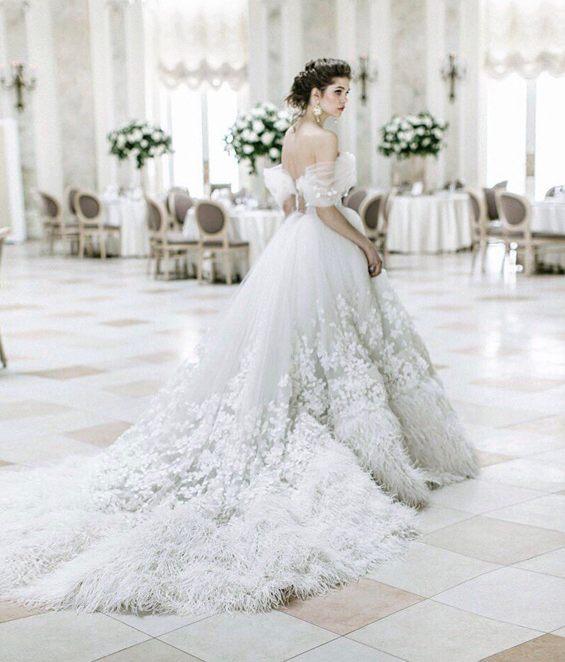 22 Effortlessly Dreamy Grey Wedding Dresses For the Romantic Bride! - Praise Wedding