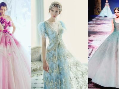 24 Magical Colored Gowns for a Fairy Tale Wedding!