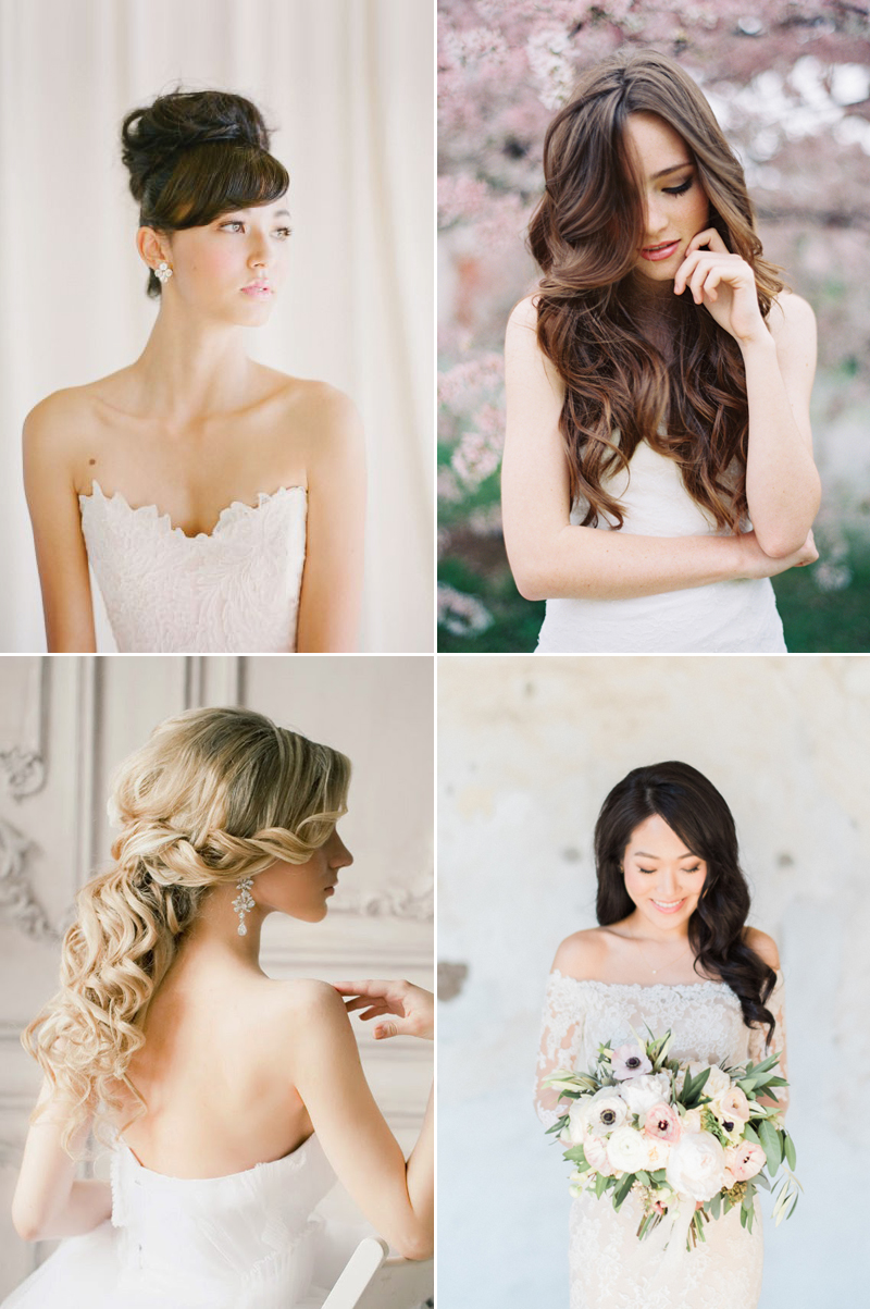 How to Find the Right Wedding-Day Hairstyle? The Most Flattering Hairstyles  For Your Face Shape! - Praise Wedding