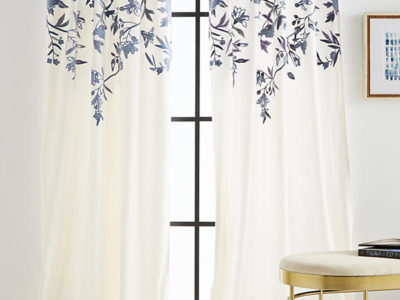 Embroidered Isa Curtain