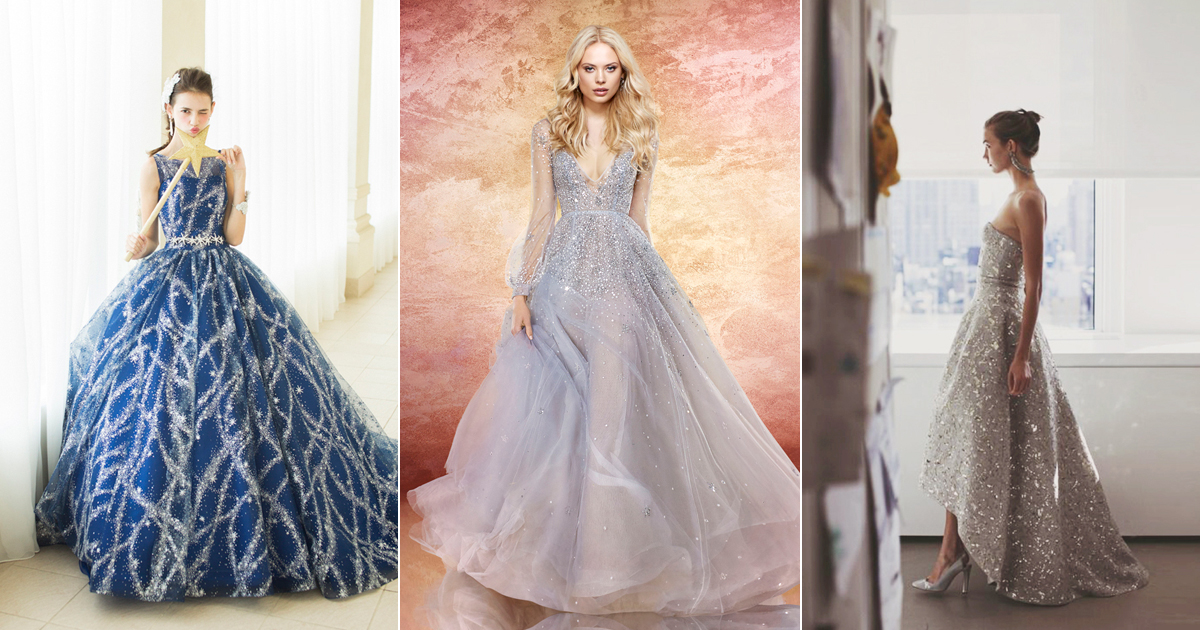 20 Magical Celestial Wedding Dresses For Star-Crossed Brides! - Praise ...