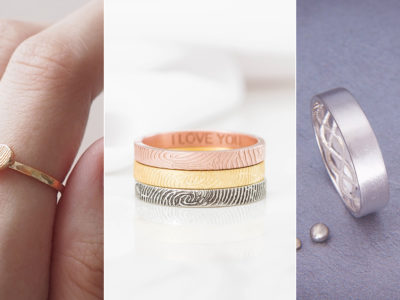 17 Creative Personalized His and Her Promise Rings For Modern Couples!