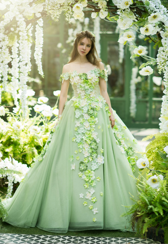 Catch The Spring Breeze! 20 Colored Wedding Dress For Spring Brides ...