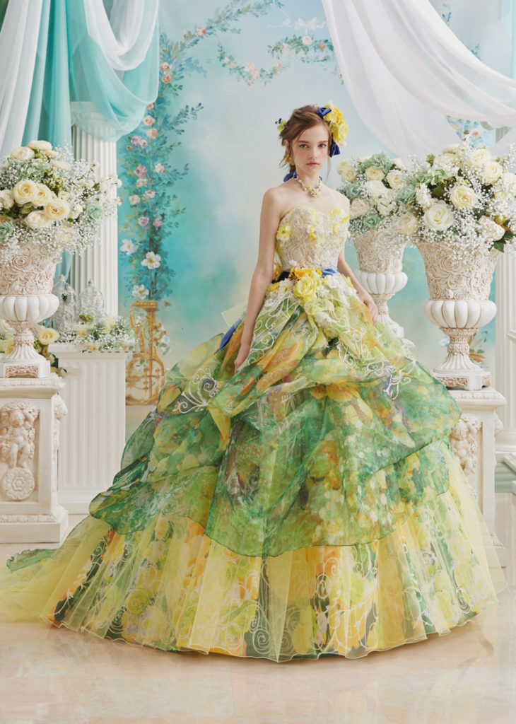 Catch The Spring Breeze! 20 Colored Wedding Dress For Spring Brides ...