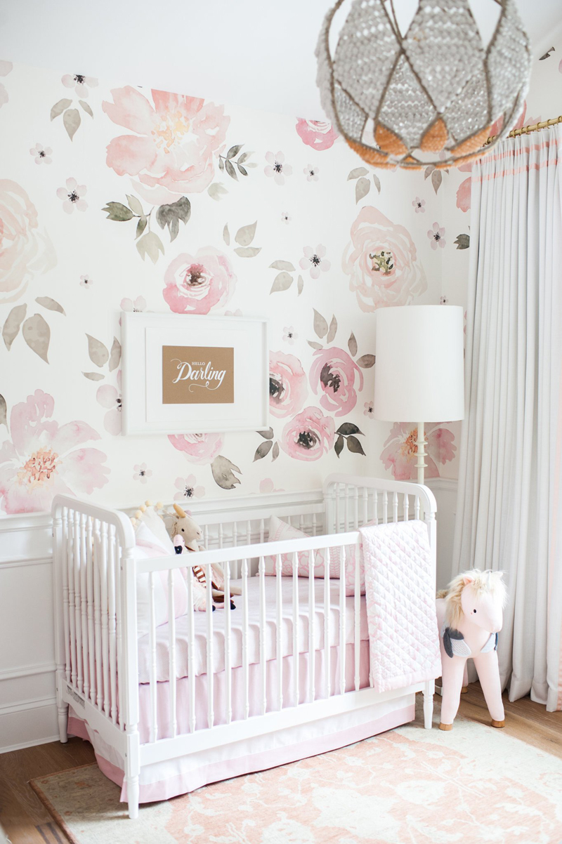 Baby Nursery Wall Decor! 20 Lovely Nursery Room Wallpapers We Love! -  Praise Wedding