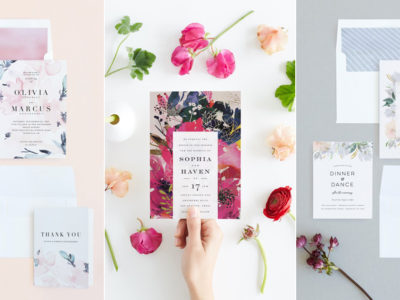 Take Your Wedding Invitations to the Next Level with Minted 2018 Collection!
