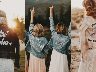 16 Fashion-Forward Custom Wedding Jackets to Keep You Warm In Style!