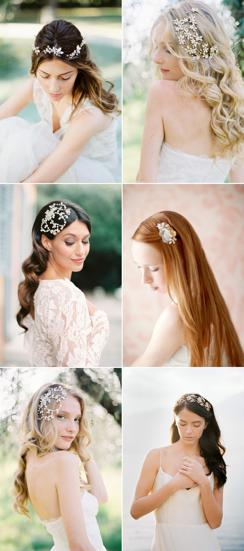 How To Wear Your Hair Down For Your Wedding? 30 Chic Hair Accessories To Style  Free-Flowing Long Hair! - Praise Wedding