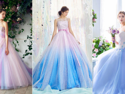 20 Beautiful Colored Wedding Dresses Featuring Unexpected Color Combinations!