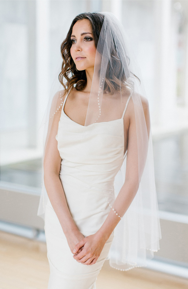 A Romantic Finishing Touch! 15 Simple Yet Unique Wedding Veils For